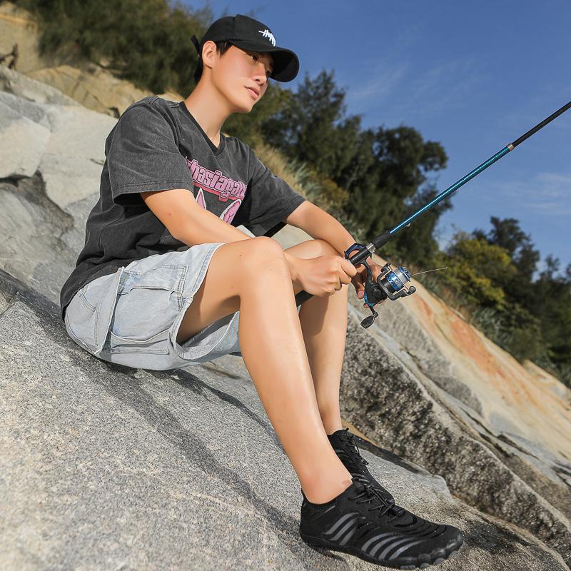 Уличная пара быстросохнущая дышащая легкая мягкая обувь с пятью пальцами плавание пляж рыбалка мужская и женская спортивная обувь для ручья