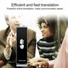 Портативный интеллектуальный мгновенный переводчик, 40 языков, интерактивный двусторонний голосовой переводчик Bluetooth