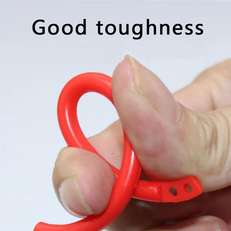 25Pcs Plastic Ring Binder Diy Albums Loose-Leaf Book Hoop Opening Binding Supply