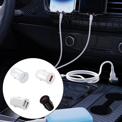 Автомобильное зарядное устройство USB-адаптер для прикуривателя USB-зарядное устройство для быстрой зарядки 3.1A/2.4A Автомобильное зарядное устройство для телефона планшета