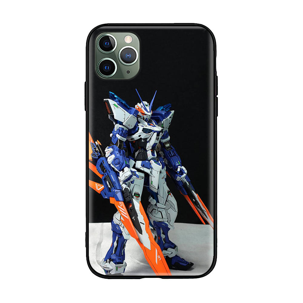 W-19 Gundam Meister Soft Case for Xiaomi Redmi 10A 10C 12C 13C 9A 9C 9T A3 A3X Note 8 9 10 11 12 13 Poco F5 F6 M6 X3 X6 C50 C51 C55 C65 Pro Plus 4G 5G