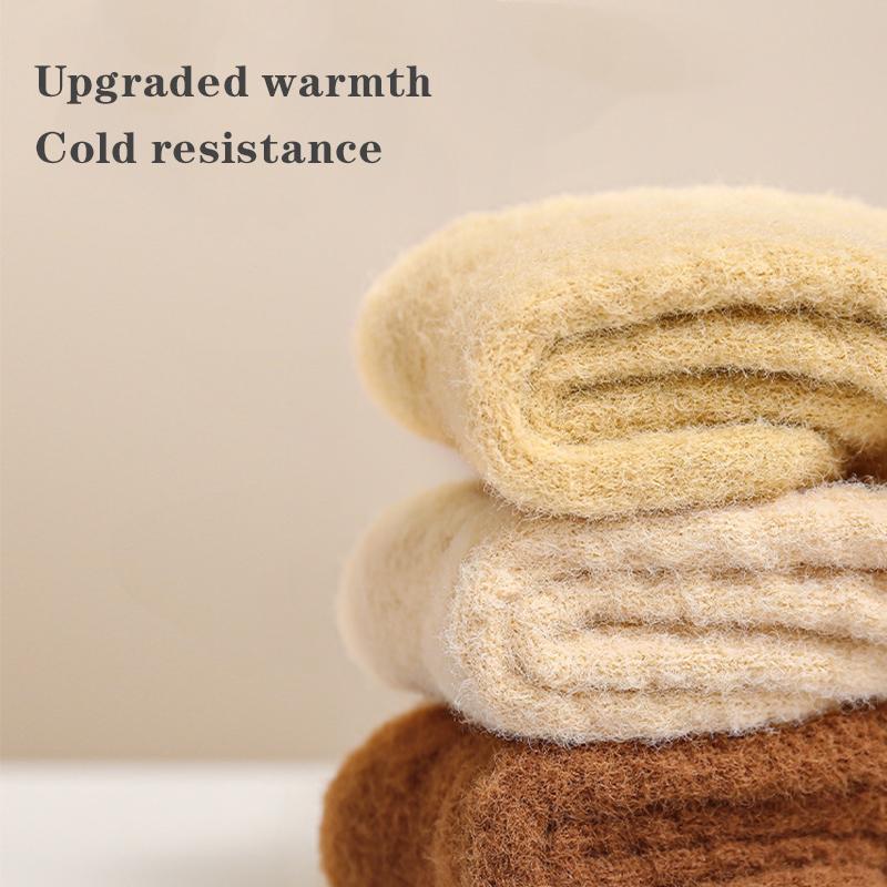 Осень Зима Детские Носки Флисовые Утепленные Новорожденные Детские Носки Теплые Средней Длины Детские Носки для Мальчиков и Девочек