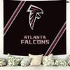 Atlanta Falcons Wall Tapestry Aesthetic Wall Hanging Printed Fabric Blanket Decorative Tapestries for Bedroom Living Room Home Decor