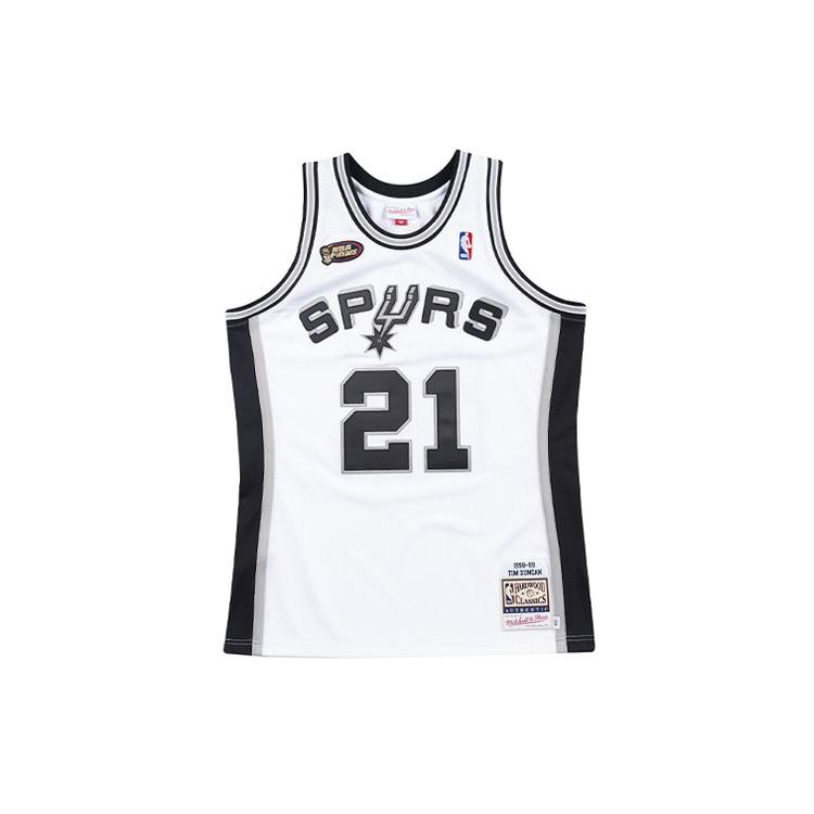 Mitchell Ness Nba Authentic "Spurs 1998 Tim Duncan" jersey AJY4EL18027-SASWHIT98TDU