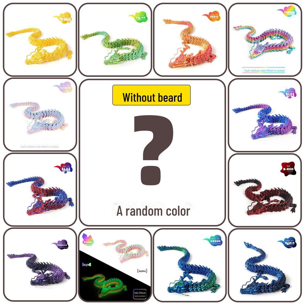 3D Яйцо китайского дракона ручной работы с крыльями - Креативное украшение, игрушка, ремесло