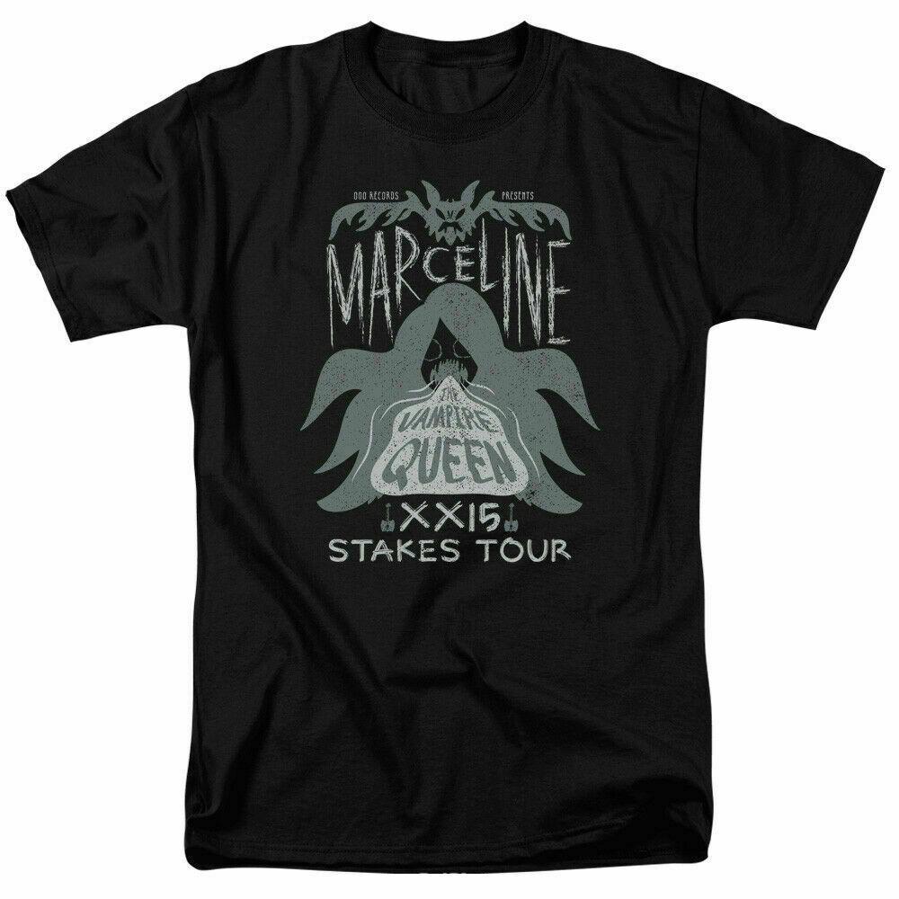 Adventure Time Marceline Concert T Shirt Mens Licensed Cartoon Merchandise Black Unisex T-Shirt Graphic Tee