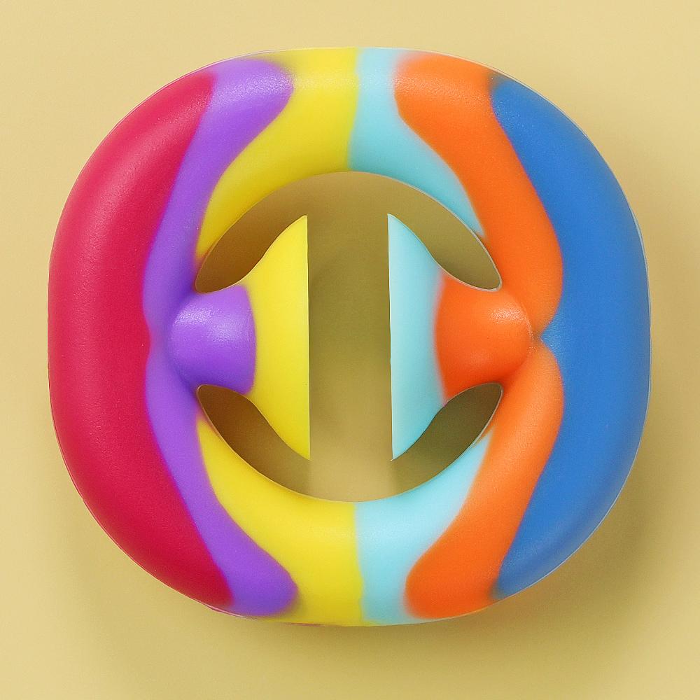 Сквиши Игрушки-антистресс Сенсорные Игрушки для Детей с Аутизмом и Тревогой Сенсорный Реливер Игрушки-Сжималки из Термоусадочной Трубки для Взрослых Игрушки-Горошины