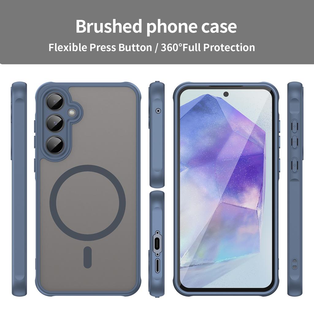 Samsung Galaxy S25 Plus Phone Case, Magnetic Shockproof Phone Case Cover for Samsung Galaxy S25 Plus