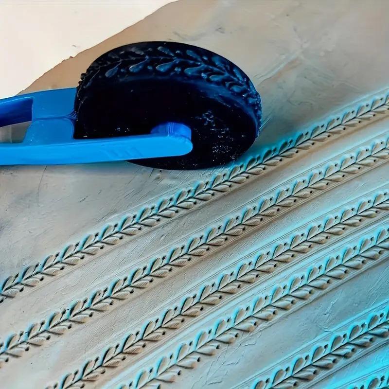 Egyptian-Inspired Relief Rolling Tool Clay Texture Wheel Clay Stamp Roller Pottery Making Tools Diy Handcrafts, Arts & Crafts