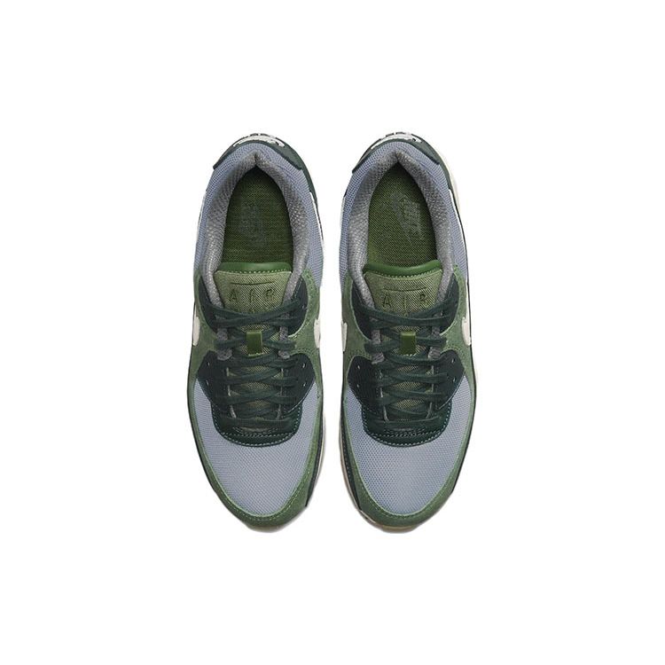 Nike Air Max 90 Premium Pro Green Мужские кроссовки Forest-Green Smoke-Grey Pale-Ivory DH4621-300