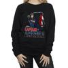 Marvel Womens/Ladies Avengers Infinity War Captain America Character Sweatshirt