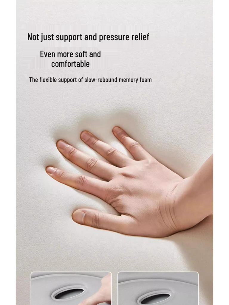 Эргономичная подушка для поддержки поясницы и бедер для офисного кресла – способствует правильной осанке и комфорту