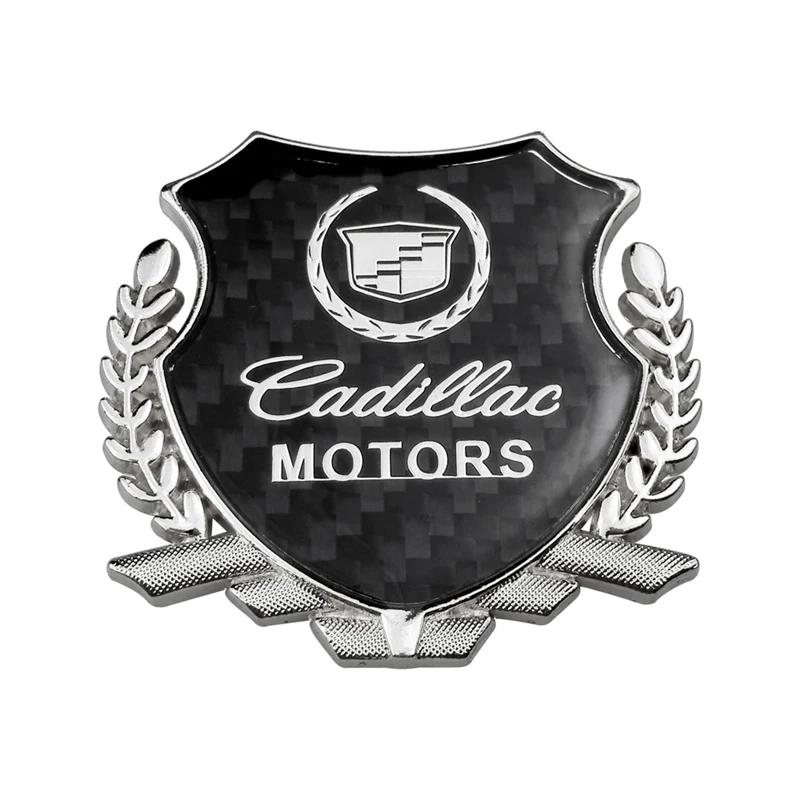 Значок из углеродного волокна для Cadillac Escalade CTS ATS SRX Deville BLS XT4 XT5 XT6 STS XTS SLR XLR CT4 CT5 CT6 Боковое окно автомобиля Эмблема