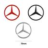 AAVS1 70mm 3D Metal Car Engine Badge Hood Emblem Decor Sticker Mercede Benz Amg S320 W164 W203 W204 W168 C180 E320 A200 CLA CLK CLS ML