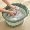 Складная ванна для ног, ванна для замачивания, раковина для спа, складная ванна для ног с крышкой, массажное ведро для ванны, контейнер для замачивания ног