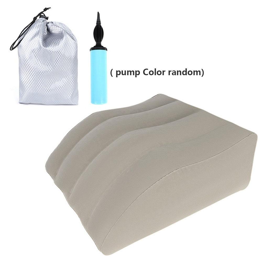Comfort Inflatable Wedge Pillow Knee Cushion Foot Pillow Multifunctional Leg Lift Pillow Travel