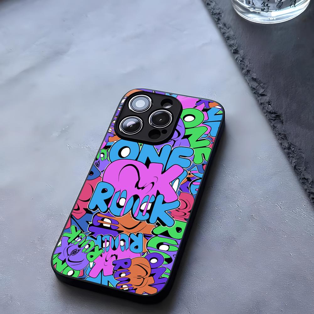Чехол для телефона ONE OK ROCK Закаленное стекло Для IPhone 17 13 14 16 12 15 11 Pro Max Plus Mini X XR SE2020 Coque