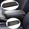 1PC Leather Car Armrest Latch Lid Center Console Cover Protector Cap For VW Jetta Golf 4 MK4 BORA Passat B5 Beetle Polo 6R 9N