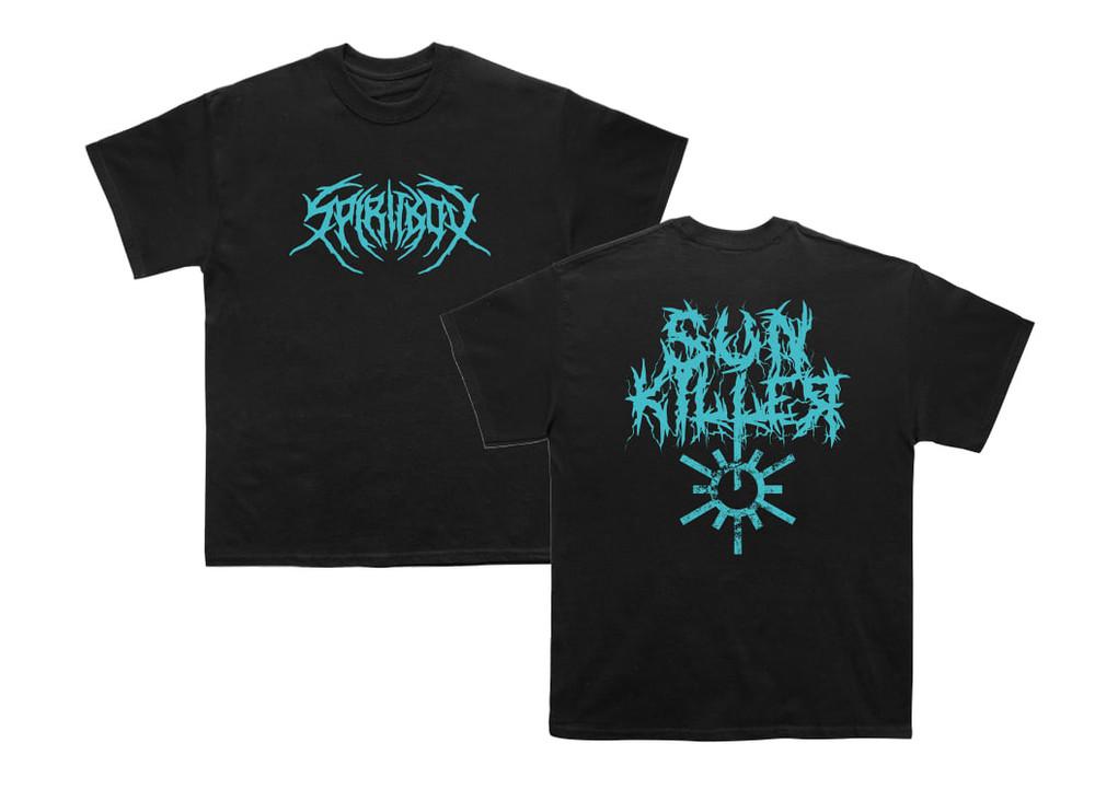 Black 2sided Spiritbox band Shirt Unisex S5XL R376 Unisex T-Shirt