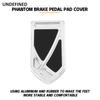 Чехол на педаль тормоза Phantom для Harley Touring Road King Street Glide 1980-2023 Softail FL Fatboy 1986-2017 Dyna FLD 12-2016