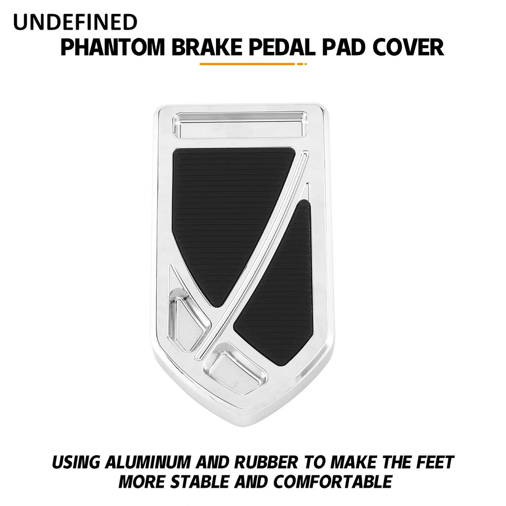 Чехол на педаль тормоза Phantom для Harley Touring Road King Street Glide 1980-2023 Softail FL Fatboy 1986-2017 Dyna FLD 12-2016