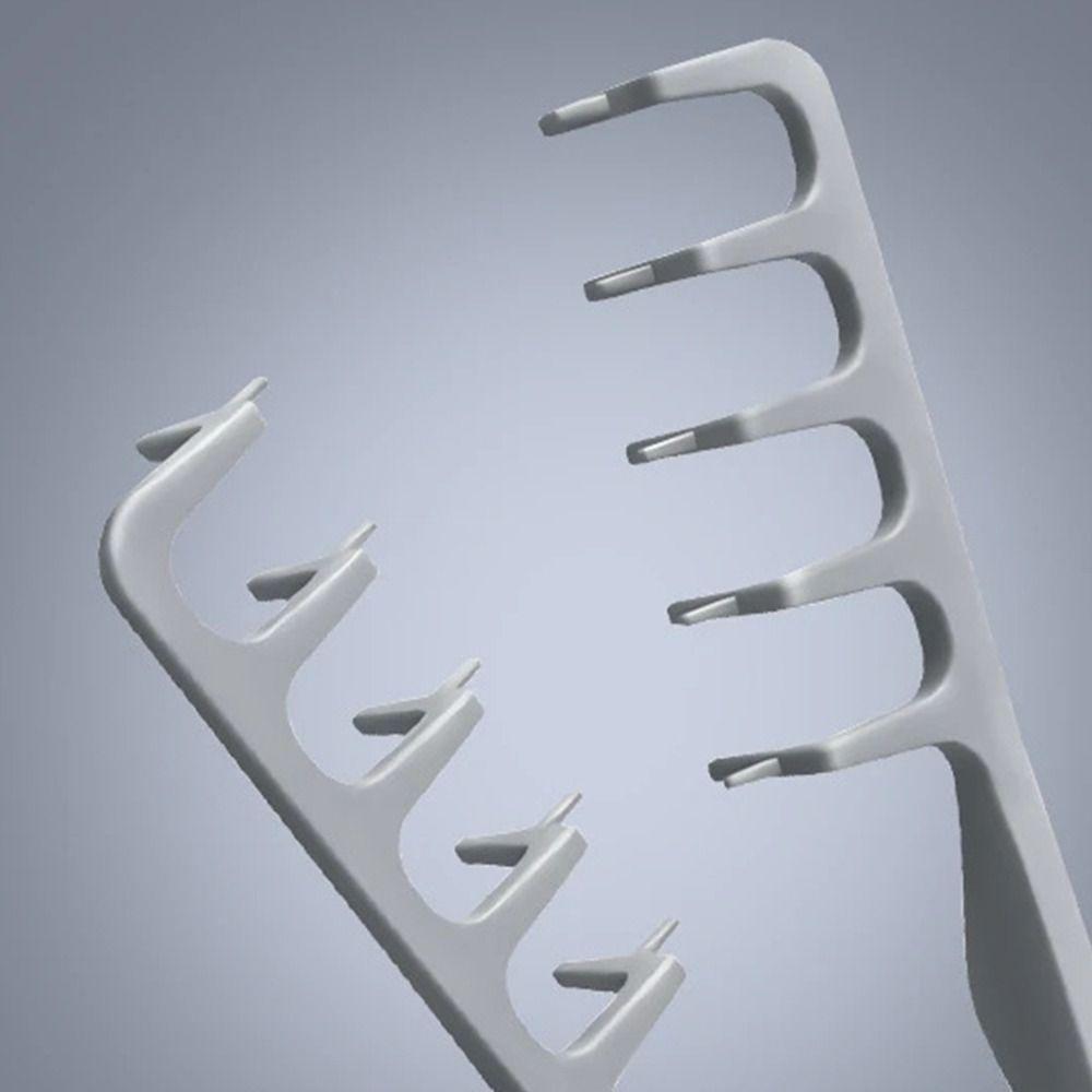 Easy to Clean Hair Combs Lightweight Hair Slit Comb New Hair Styling Fluffy Roots Combs