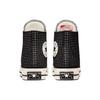 Converse Chuck 70 High Houndstooth Shine - Black Women Sneakers Pure-Silver Egret A04277C