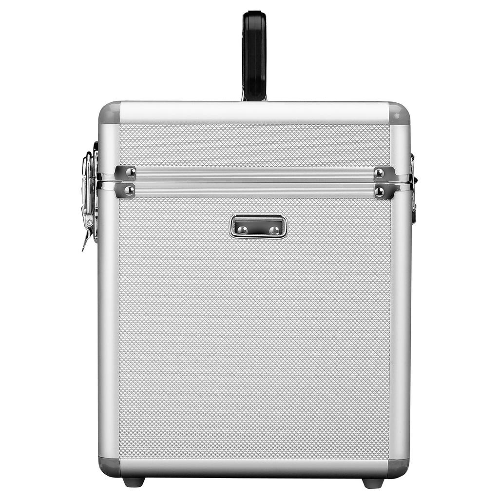 HAKUBA Hard Case Aluminum Case Box L 15L Large SLR Camera Storage with Shoulder Strap Silver AC-02 ALC-AC02-L