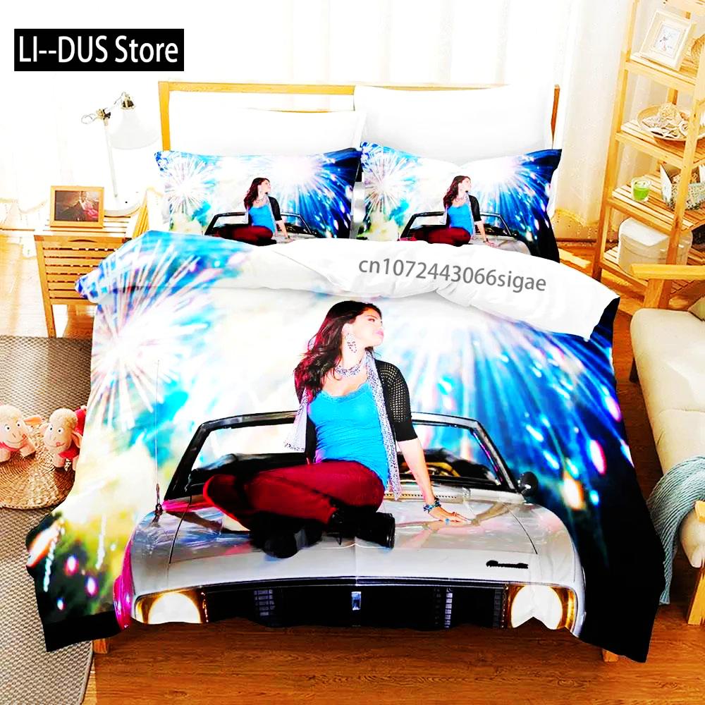 2024 Sexy Selena Gomez Adult Boys Bedding Single Twin Full Queen King Size Duvetcover Anime Parure De Lit Quilt Cover Pillowcase