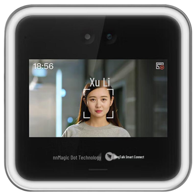 DingTalk D2 Умная система контроля доступа и учета рабочего времени по распознаванию лиц, штепсель CN (адаптер в комплекте)
