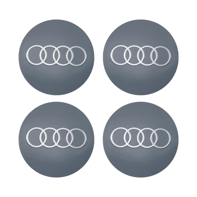 Для Audi B5 4 шт. 56 мм Колпачок ступицы колеса автомобиля Значок Логотип Наклейка Для Audi A6 A3 A4 A5 A6 Q2L Q3 Q5 Q7 Q8 R8 S4 S8 S7 RS5 RS8 RS6 Аксессуар