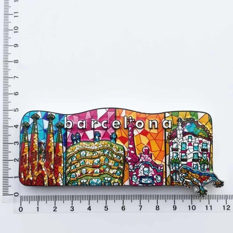 Испания Мадрид Магниты на холодильник Туристический сувенир Кордова Барселона Севилья Толедо Магнитные наклейки на холодильник Коллекция подарков