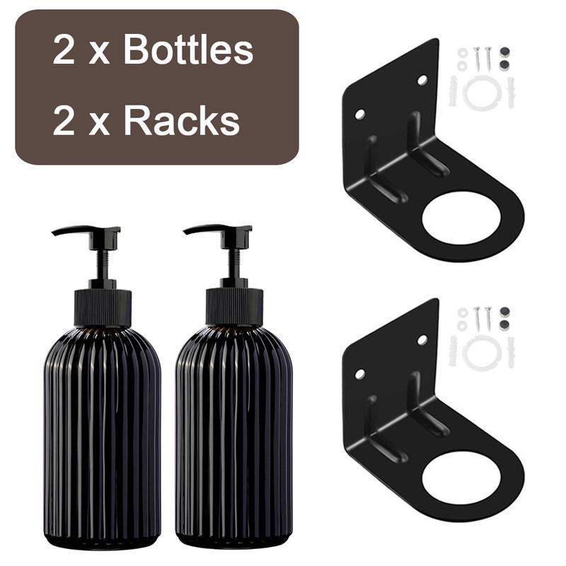 Заправляемый дозатор мыла для полосок, настенный дозатор мыла для отеля, набор для дезинфекции рук, держатель для шампуня, кондиционера для душа