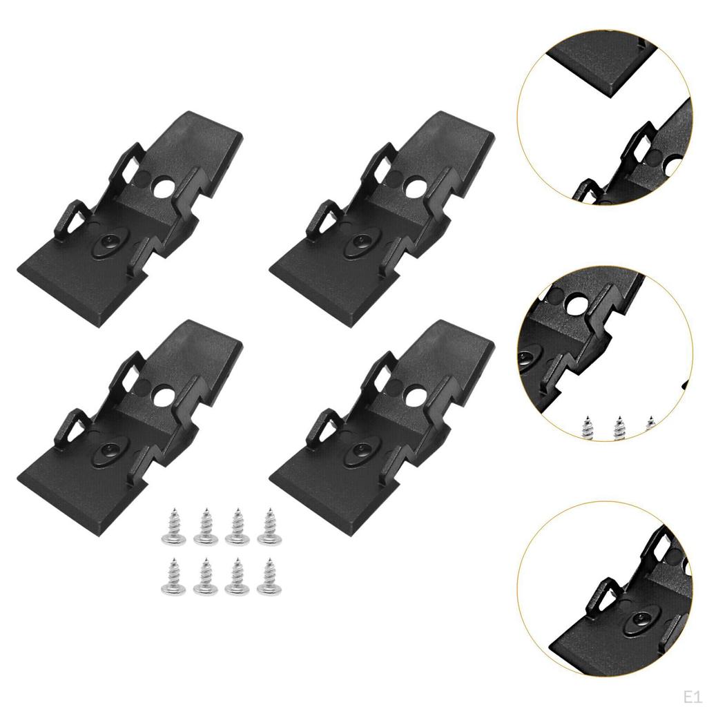 4x автомобильный ремень для ремонта 2 дверей с 8 шт. крепежных винтов для города