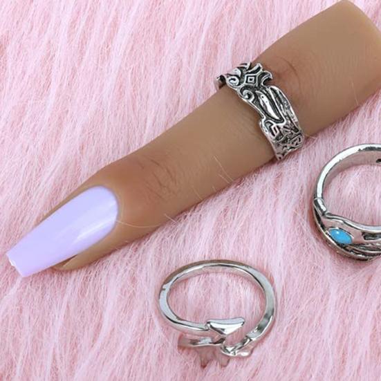 Silicone Practice Fingers Nails Realistic Easy To Clean Nail Art Training Hand Bendable Fake Finger Model