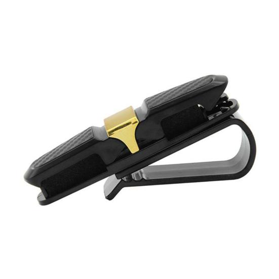 Автомобильный держатель для солнцезащитных очков, зажим для очков, вращающийся на 180 градусов, защита от царапин, простой в установке зажим для солнцезащитных очков