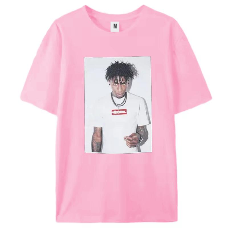 2025 Лето Новая Мужская Футболка Принт Американский Алфавит Короткий Рукав Свободная Маленький и Популярный Модный Бренд Пара Уличный Топ