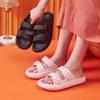 Fashion Adjustable Buckle Platform Slippers Women Summer Anti-Slip Home Bathing Shoes Woman Eva Soft Beach Shoes Sandals
