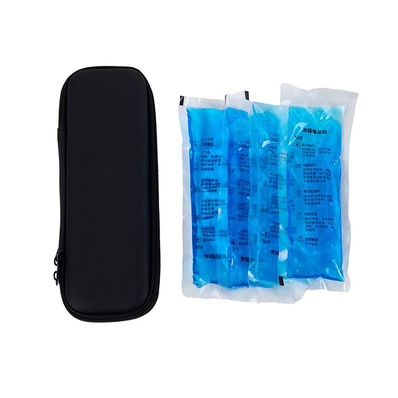 Insulin Cooler Travel Case Diabetic Insulated Cooling Bag With 4 Ice Packs