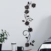 DIY Rose Vine Floral Wall Stickers – Stylish, Simple Home Decor