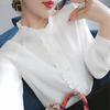 Lady Shirt Popular Single-breasted Comfortable Lady Shirt Fashion Women Oversized Shirt Streetwear Lady Blouse for Daily Wear