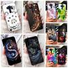 5.2" Чехол для Asus ZenFone 3 ZE520KL Мягкий Черный Силикон Милый Кот Дракон Мультяшный Защитная Крышка Телефона Для Asus Z017D Z017DA Funda
