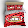 Red lions with logo. Bedding sets Duvet cover sets Duvet covers Pillowcases(1* Duvet Cover 2* Pillowcases without duvet insert)