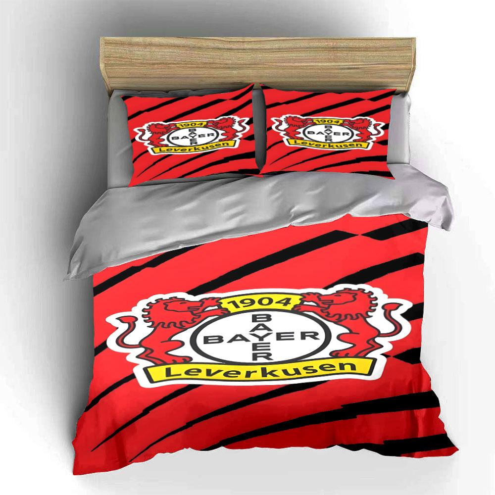 Red lions with logo. Bedding sets Duvet cover sets Duvet covers Pillowcases(1* Duvet Cover 2* Pillowcases without duvet insert)