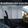 Magnetic Car Window Sunshade Curtain for Rear Seat Privacy