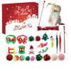 Pet Toys To Amuse Cats, Wool Balls, Bells, Self Entertainment Cat Toys, Christmas Blind Boxes