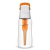 DAFI SOLID Portable Water Filter Bottle with Cartridge (500ml, Carrot Orange)