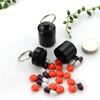 New Pill Case Mini Medicine Container Pill Holder Keychain Small Pill Box  Swimming