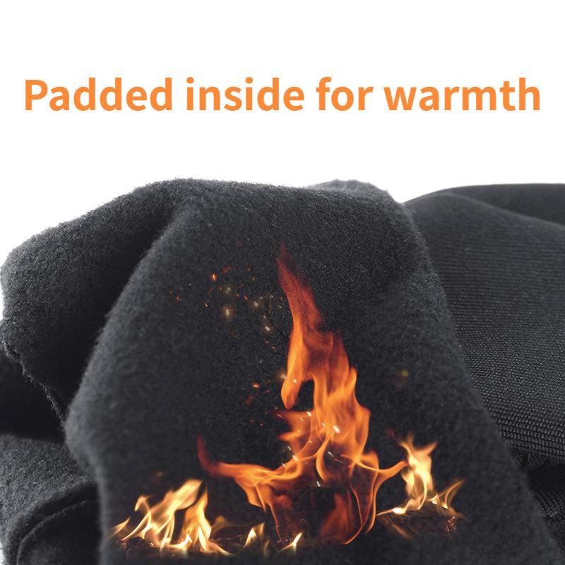 Зимние перчатки для женщин и мужчин, лыжные перчатки, вкладыши, теплый сенсорный экран, идеально подходят для езды на велосипеде, бега, вождения, пеших прогулок, прогулок, отправки текстовых сообщений, работы в морозильной камере