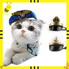 Хэллоуин Собачья шляпа Костюм для питомца Забавный головной убор животного для фотографии Дом Сад Кот Реквизит для фото Креативный наряд для собак
